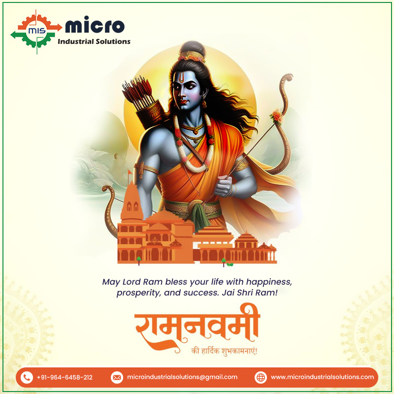 MicroIndus890's tweet photo. Celebrate Ram Navami by embracing the ideals of Lord Rama—truth, patience, and humility. May your life be filled with peace, success, and divine blessings always.
.
#HappyRamNavami #JaiShriRam #Blessings #Peace #Truth #Wisdom #FestiveVibes #Devotion #PositiveLife https://t.co/V6s8yvgrAj