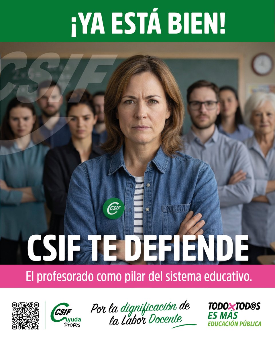 CSIF Educación tweet media