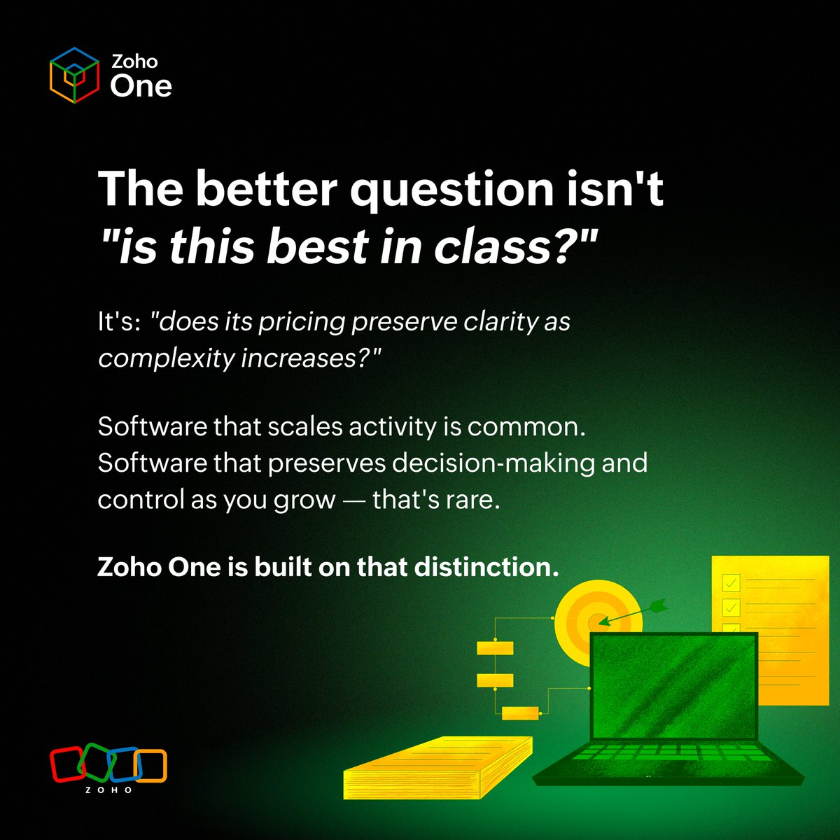 Zoho One - The OS for Business tweet media