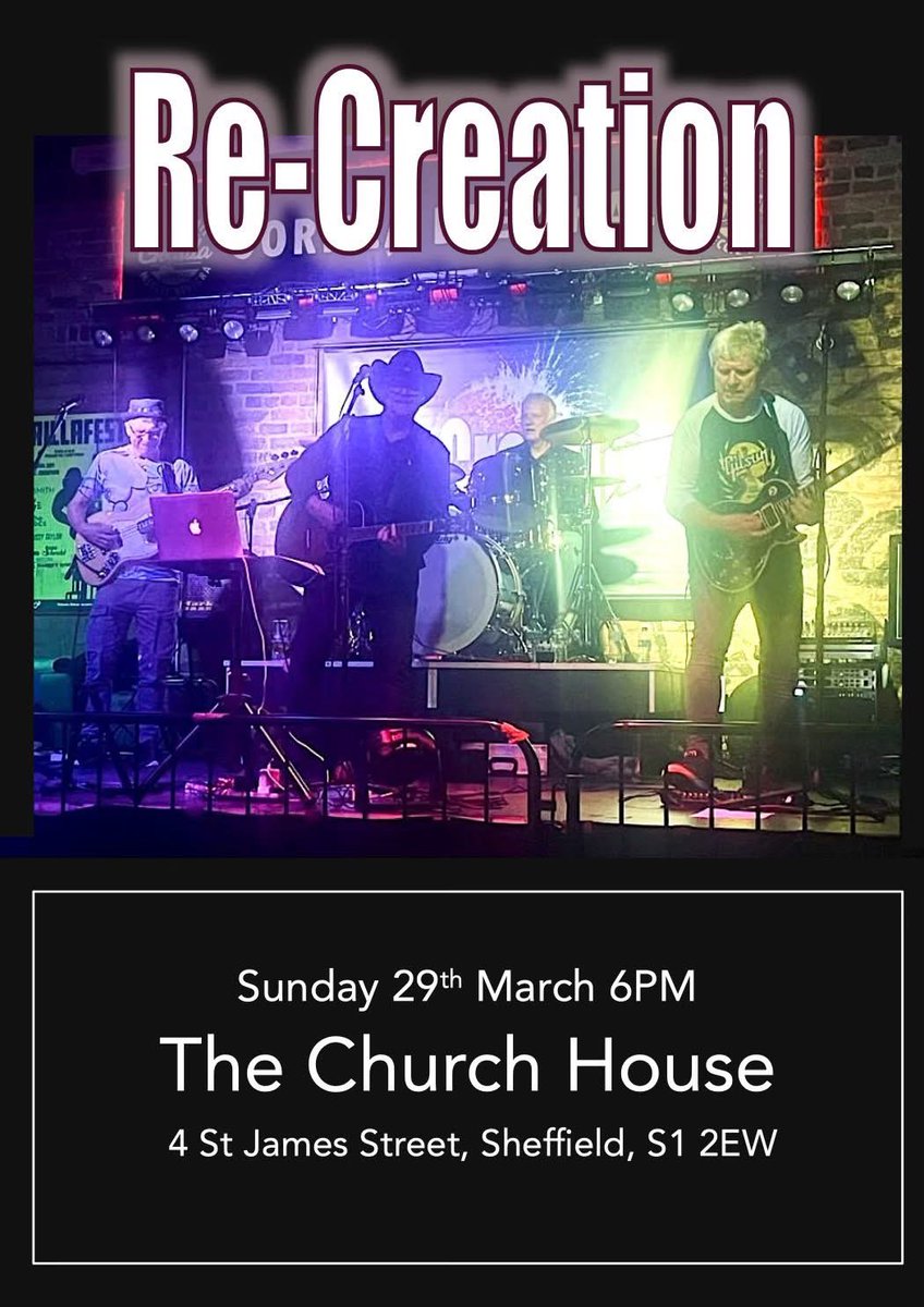 re_band's tweet photo. Sunday worship at The Church House.......sermon begins at 6pm https://t.co/lcWOuOdJeO