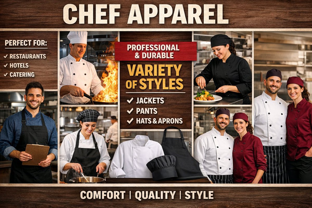 stanlyyedi's tweet image. A hotel upgraded its kitchen operations with affordable chef uniforms wholesale.

Result?

✔ Better durability
✔ Consistent team appearance
✔ Lower long-term costs

hysupplies.net/restaurant-and…

#ChefUniforms #HotelSupplies #Hospitality #B2B #KitchenStaff