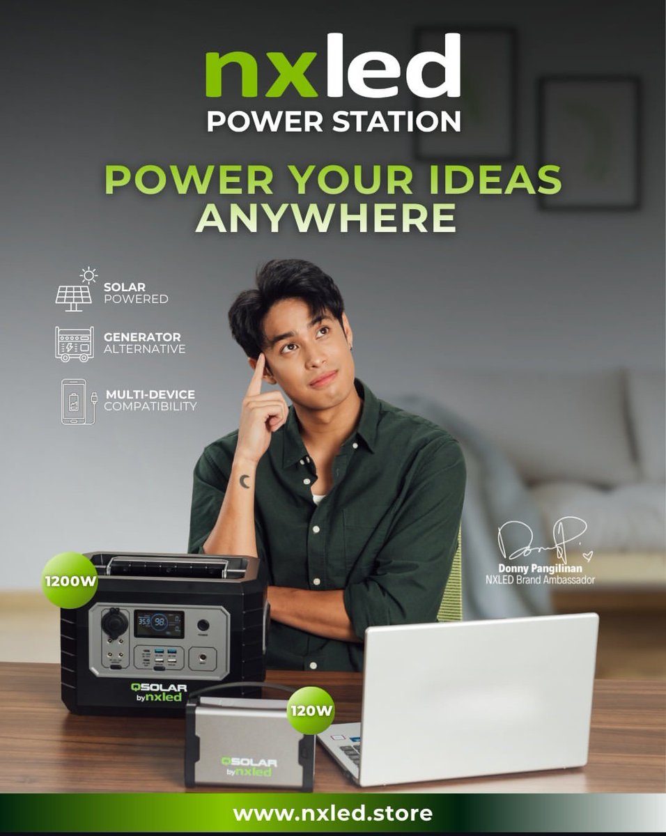 📸 nxledph on Instagram Post

"Power Your  Ideas Anywhere with NXLED Power Station!"

<a href="/donnypangilinan/">Donny</a> 
#DonnyPangilinan 
#NXLEDxDonny
