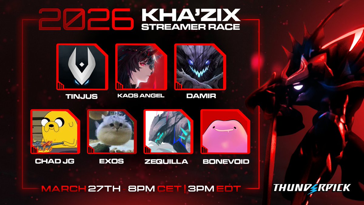 KhaZix Mains tweet media