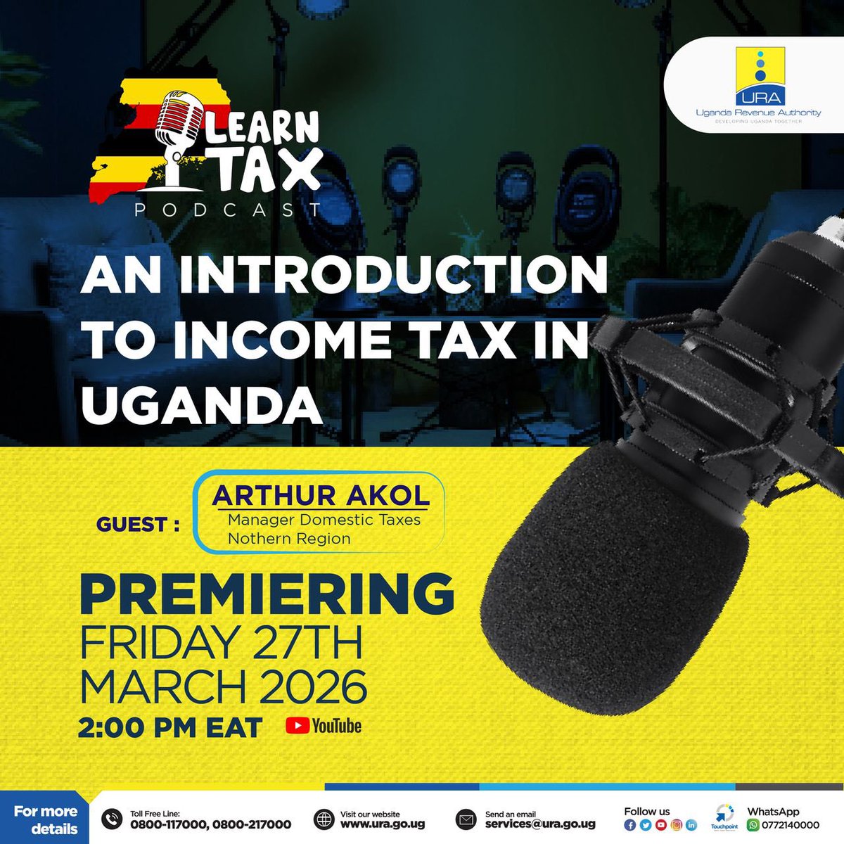 Uganda Revenue Authority tweet media