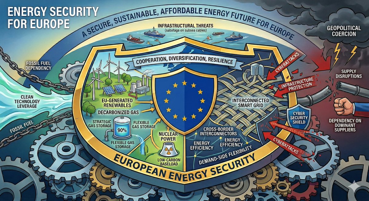 CZJournalPolSci's tweet photo. 🧵👇
1/6 Supply security and energy prices are, once again, making headlines. Supply chains disrupted, prices soaring, Europe in a state of emergency...

➡️🗄️Dive into our archive and learn about the interplay between the world of energy, geopolitics and international relations: https://t.co/dMgclFXTAr