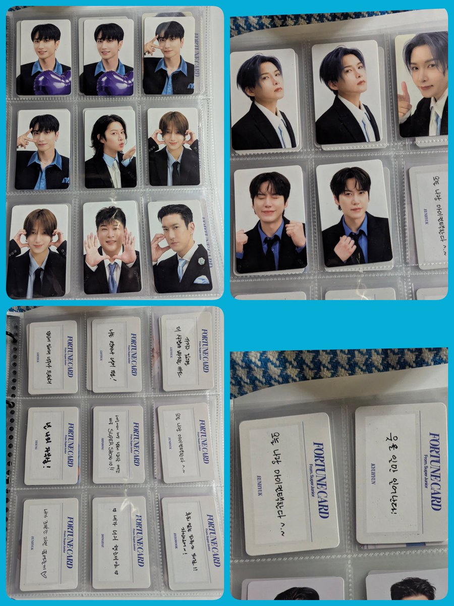 sevchi17's tweet photo. SUPERSHOW10 FUTURECARD
SUPERJUNIOR 交換
譲⇒1枚目写真 #イトゥク  #ヒチョル  #イェソン  #シンドン  #シウォン  #リョウク  #キュヒョン
求⇒ドンヘ、ウニョク3枚目の💕
※2枚目の物以外のドンヘのお告げトレカ求
※ウニョクのお告げトレカはコンプ済み
ﾋｮｸﾍﾟﾝﾐ交換＞郵送希望です🙇‍♀️ https://t.co/0teTzhKLfm