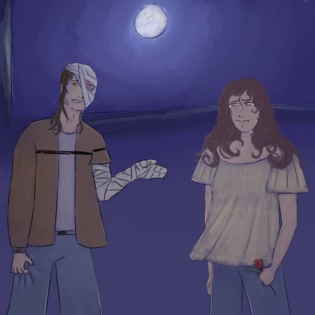 AgelTheCurse's tweet image. Headshot duo under the rising moon
#decayedtwt #spideyarmy #schpood