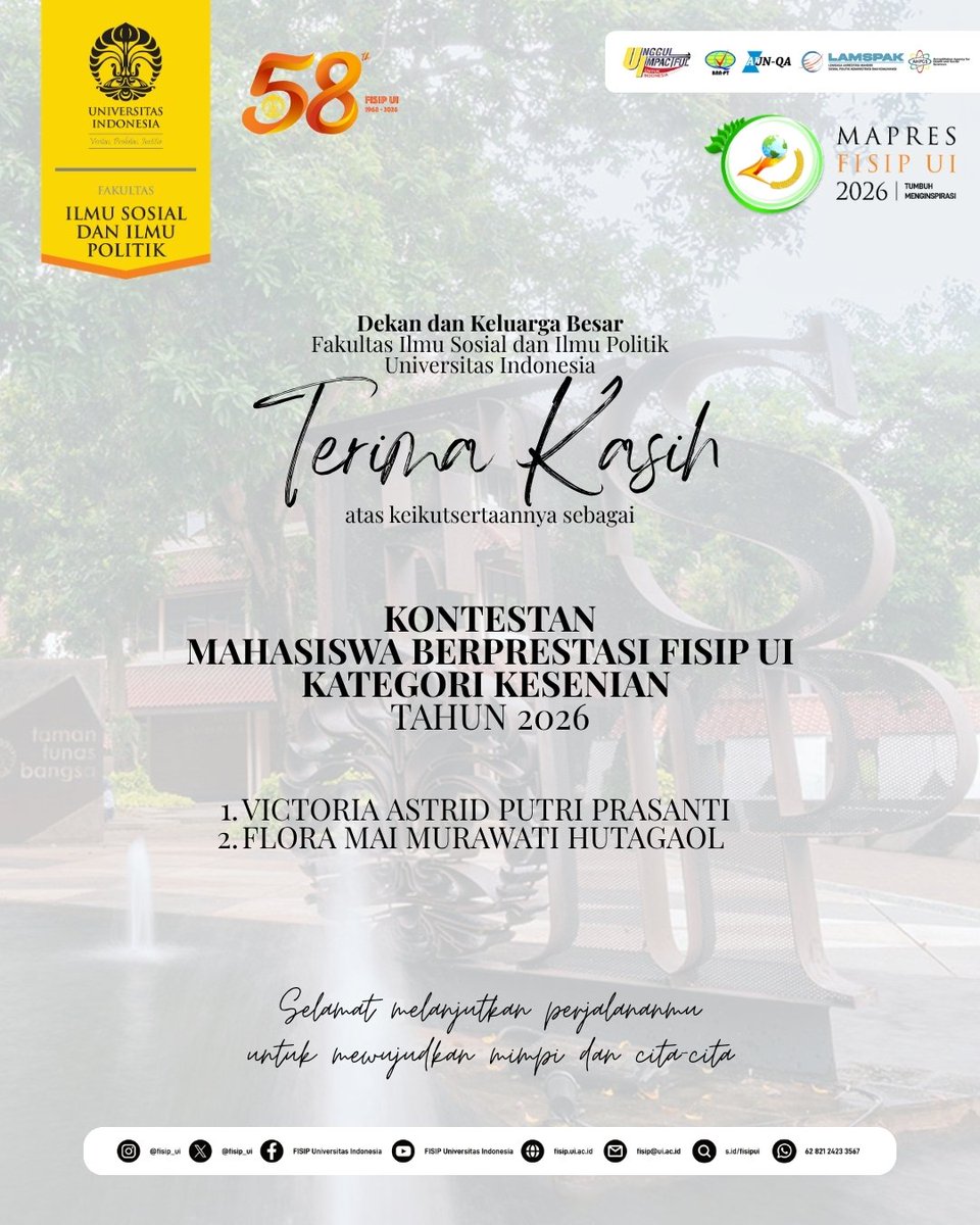 FISIP Universitas Indonesia tweet media