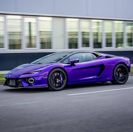 metroTM33's tweet image. #Lamborghini Temerario viola paraifae