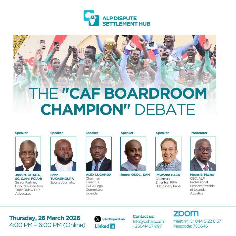 Football isn’t just goals and trophies… it’s negotiations, disputes, and power moves too.
Tap in this today  for the “CAF Boardroom Champion” Debate (4–6PM, Online).