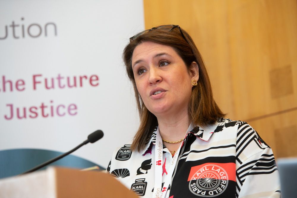 ResFamilyLaw's tweet photo. 🗣️ Our Chair, @M_Bataillard, opens today's #DRConf26 saying: "It gives me immense pride to say that this conference sold out in a matter of days. That speaks volumes about the appetite our membership has to supporting clients in the best possible way." https://t.co/Mx9mhLk5sk