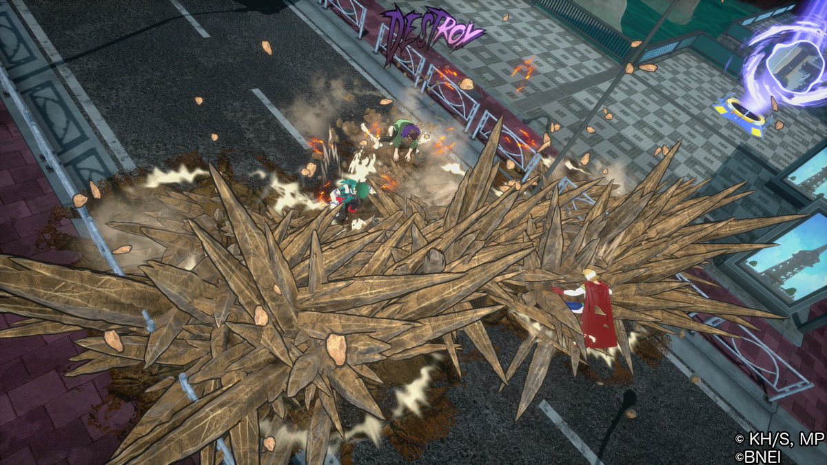 MY HERO ULTRA RUMBLE tweet media