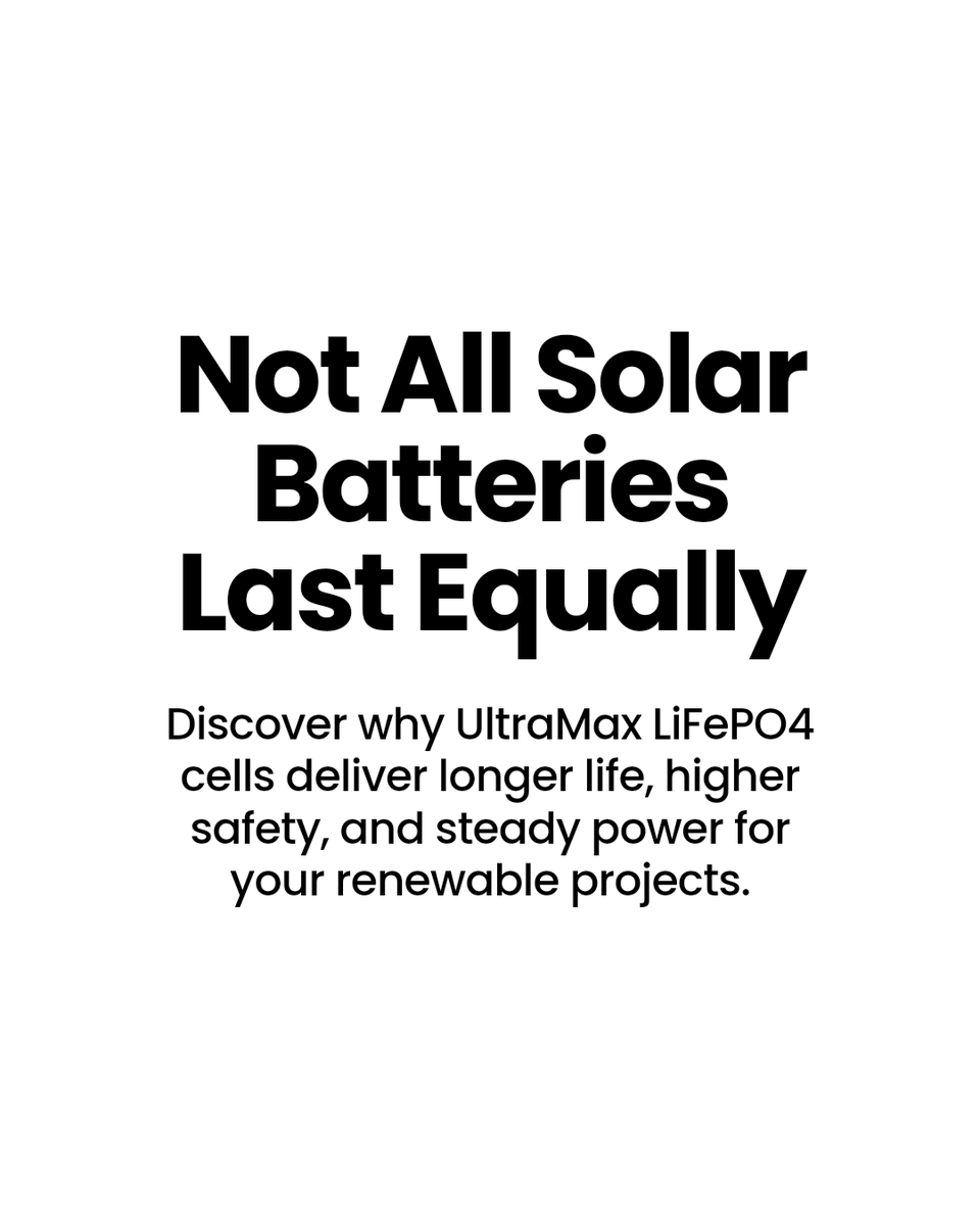 UltraMax Batteries tweet media