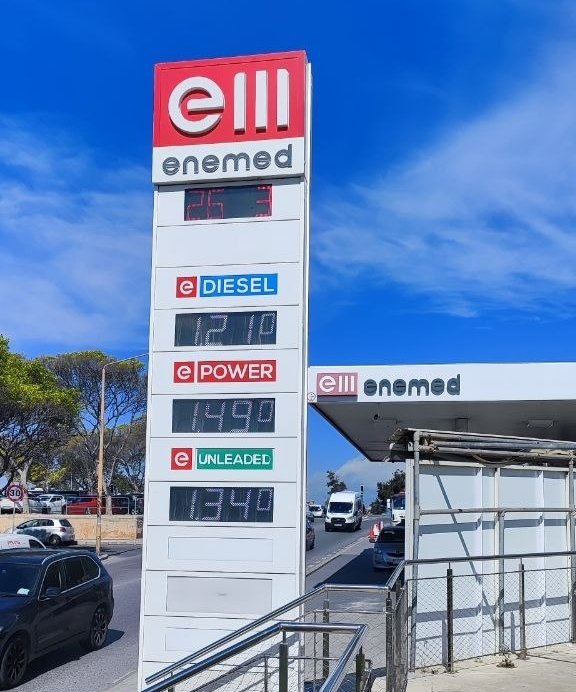 So werden wir verarscht. Die Treibstoff-Preise am 26.3.2026 auf Malta.