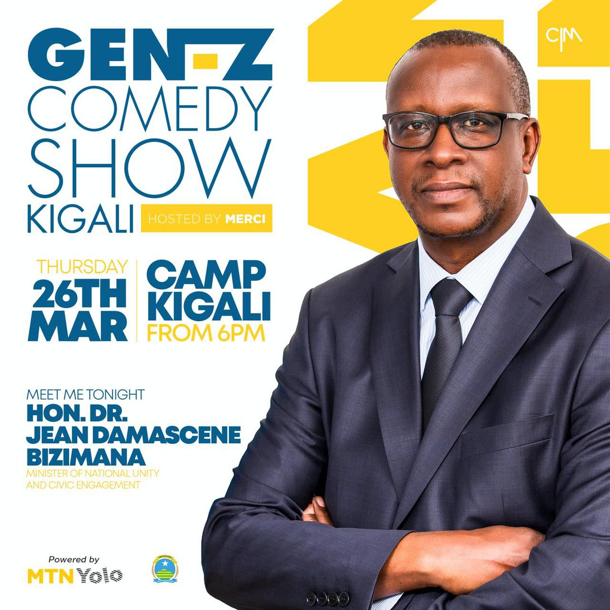 GasoreTheoneste's tweet photo. In #KigaliYacu,things keep getting better. In a short while,the #FIFASeries2026 will start at Pele Stadium, and then we will head to the #GNZComedyShow at #KEVC with Honorable Minister @Unity_MemoryRw.Don’tmiss it,I’m on my waytoo.Let’s have fun and learn many things. @RwandaGov https://t.co/jmaqiOyr94