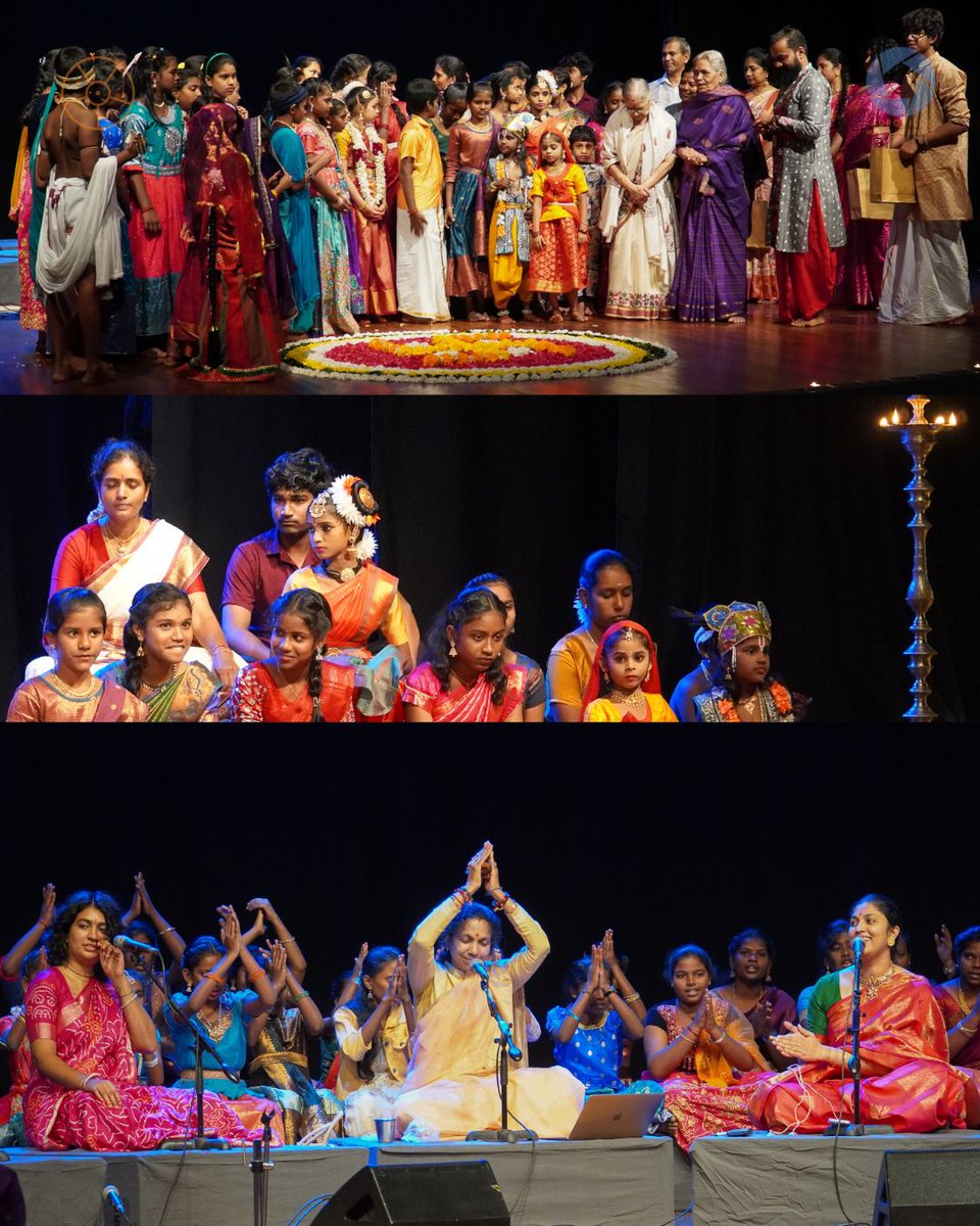 Namasankeerthanam by Dr. Jayanti S. Ravi created a serene space of devotion and collective spiritual energy. 🌸✨

#BharatNivas
#Namasankeerthanam
#Auroville
#SpiritualMusic
#Devotion
#CollectiveConsciousness
#SriAurobindo
#TheMother