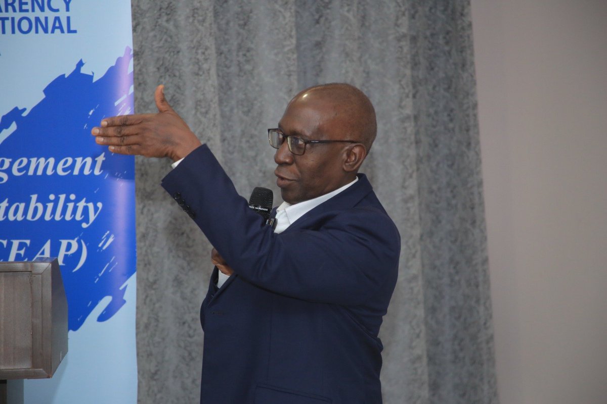 tiuganda1's tweet photo. Mr. Wandera Peter the Executive Director of TI-Uganda presented the definitive rankings and scores for the 2025 cycle which indicate that no country has yet achieved a perfect score of 100 and none scored 0. However, a staggering two-thirds of the world scored below 50. #CPI2025 https://t.co/yyUUKiT0na