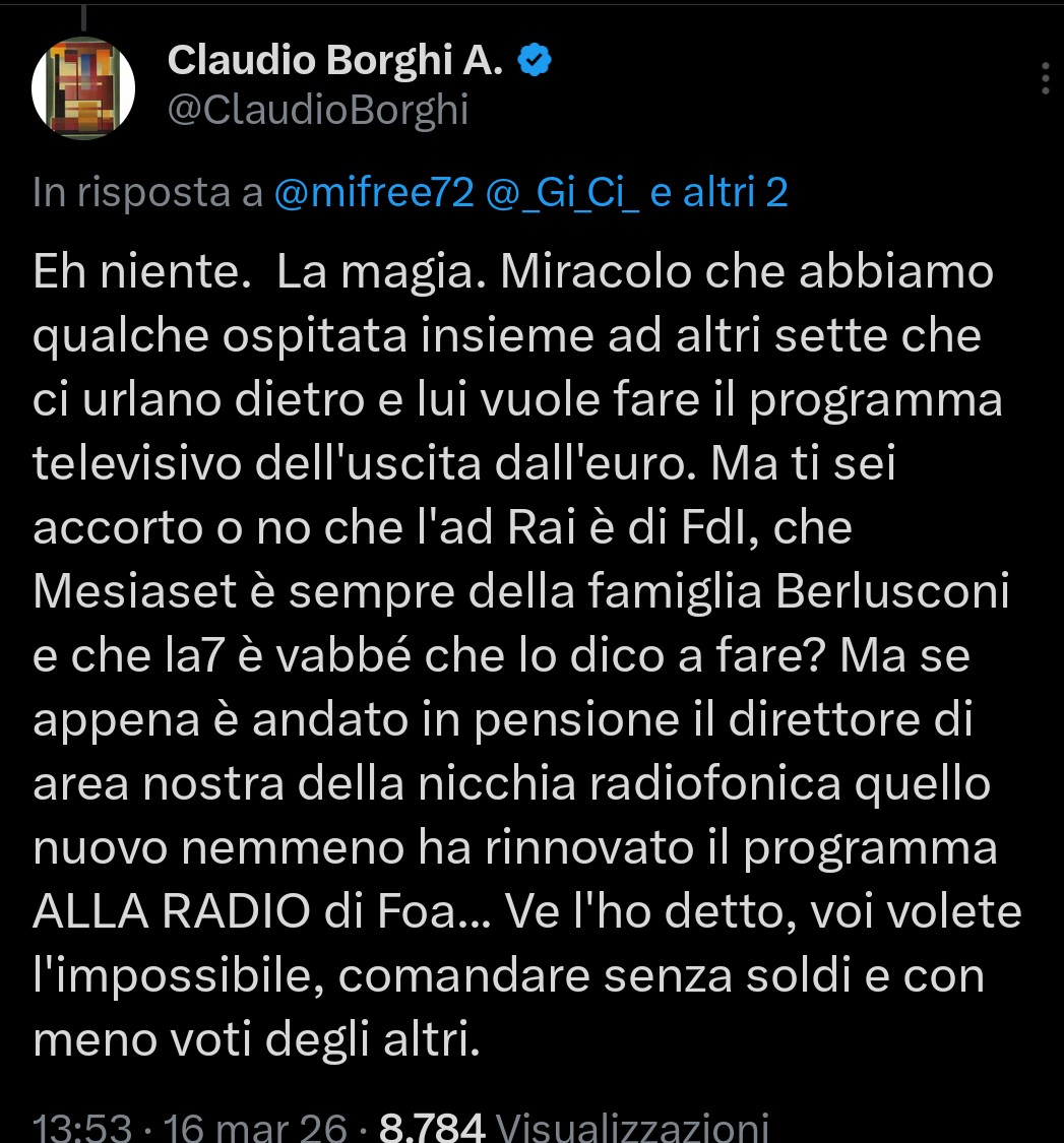 Splendida mente tweet media