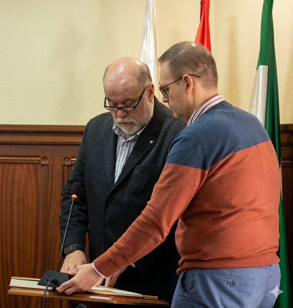 En el pleno municipal celebrado ayer, nuestro compañero Claudio tomó posesión de su cargo.
Le damos la bienvenida a este nuevo reto con toda la confianza en su trabajo y compromiso con Espartinas.
¡Te deseamos lo mejor en esta nueva etapa al servicio de nuestros vecinos y vecinas