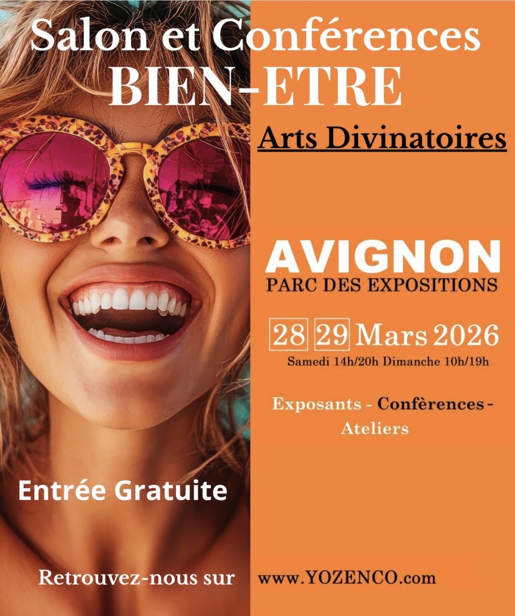MediumCaroline's tweet photo. Bonjour #avignon #salon #artsdivinatoires #voyance #medium #stand #11 #caroline #presenciel #28mars #29mars #2026 #parcdesexpositions https://t.co/GHkcL4dhBz