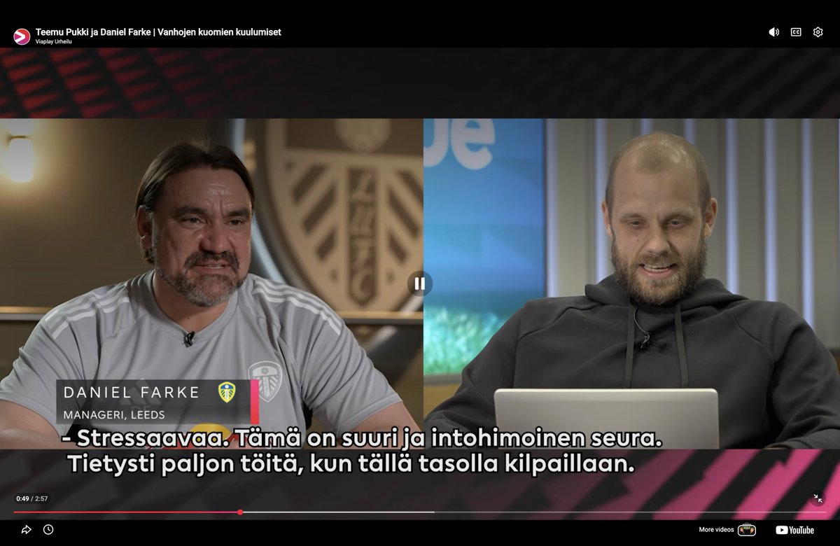 secondtierpod's tweet photo. Daniel Farke and Teemu Pukki chatting🥹 https://t.co/wM7OaTOq3x