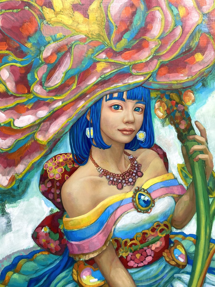 🍀絵画制作中🍀