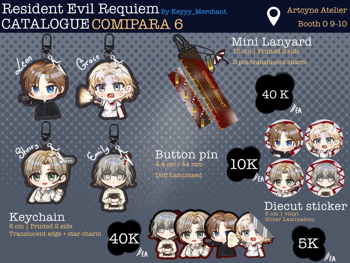 Keyyy | COMIPARA 6 Pre~Order Open 📌 tweet media