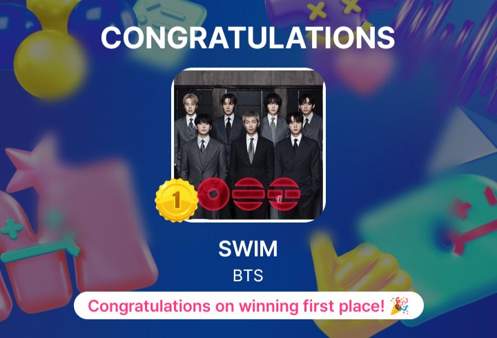 ddarmys's tweet image. 🏆 | “SWIM” conquistou o 1° lugar e levou o seu primeiro WIN no M COUNTDOWN! 💜

CONGRATULATIONS BTS
SWIM SECOND WIN 
#Swim2ndWin #BTS_SWIM