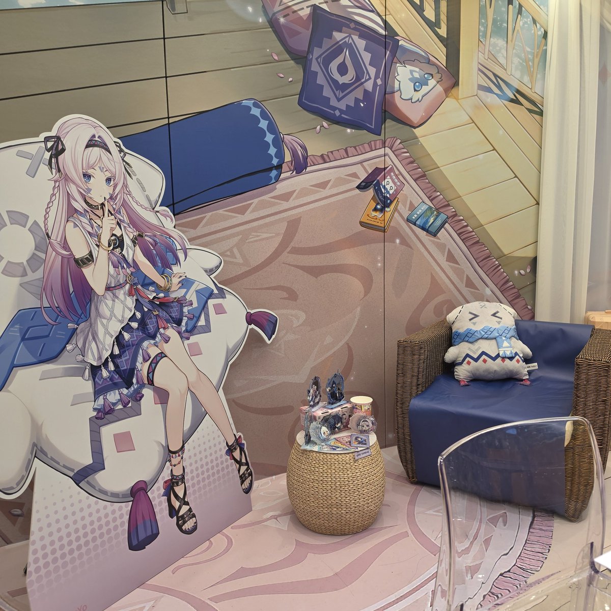 #전설의테마매장 #원신맘스터치콜라보