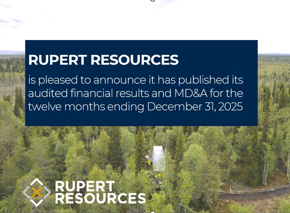 RupertResources's tweet photo. We have published our audited financial results for the year ended December 31, 2025.
The results highlight a year of continued progress and reinforce the Company’s focus on disciplined execution and long-term value creation.
https://t.co/3gBgaGX0BM https://t.co/VKu9wtuz54