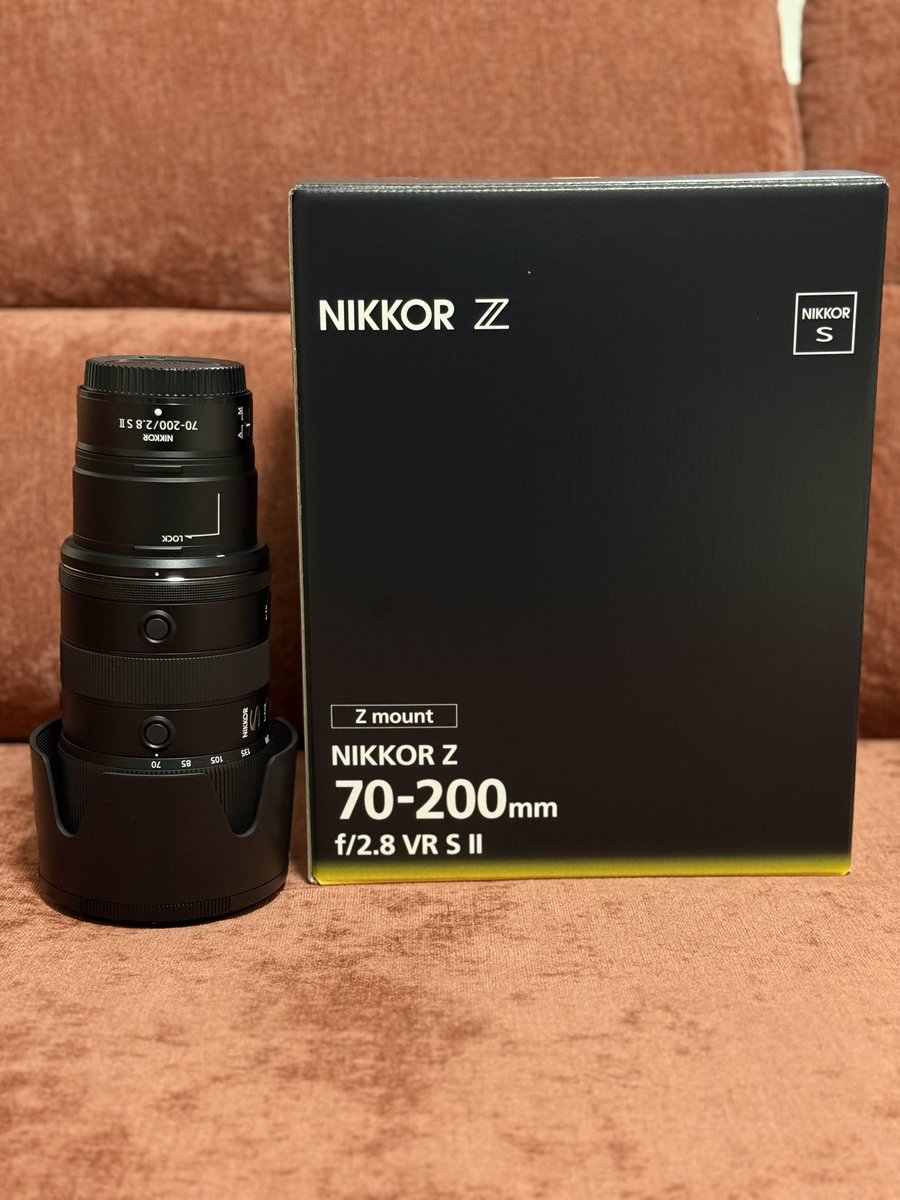 hirokingraphy's tweet photo. NIKKOR Z 70-200 2型
ニコンさんから先行でお借りした！
やっぱ軽いな！実践楽しみ🔥
#pr https://t.co/NylYlEJYAU
