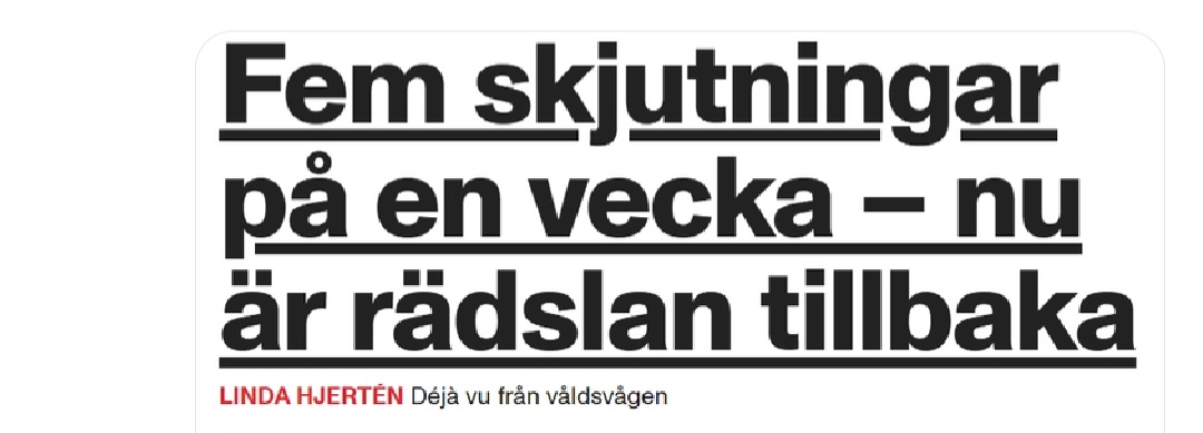 Caro 🇸🇪 Make Sweden safe again. tweet media