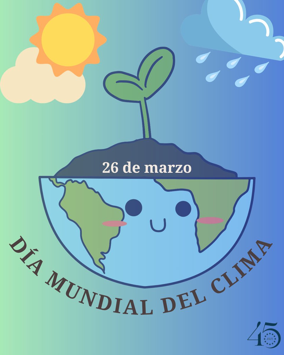 fempcomunica's tweet photo. 🌤️ Concienciar y sensibilizar de la importancia e influencia del clima y el impacto del cambio climático sobre el ser humano. Esta es la finalidad principal del #DíaMundialdelClima, que se conmemora cada 26 de marzo desde 1992.

🌧️Una jornada que invita a gobiernos, organizaciones y sociedad civil a adoptar medidas concretas que contribuyan a la protección ambiental y a luchar contra el cambio climático, en la línea con el ODS 13 de acción por el #clima de los Objetivos de Desarrollo Sostenible de @ONU_es .

❤️🌎La #FEMP, a través de la Red de Ciudades por el Clima, muestra su compromiso con la sostenibilidad y la conciencia climática, al promover políticas públicas orientadas al cuidado del medio ambiente en el ámbito local.