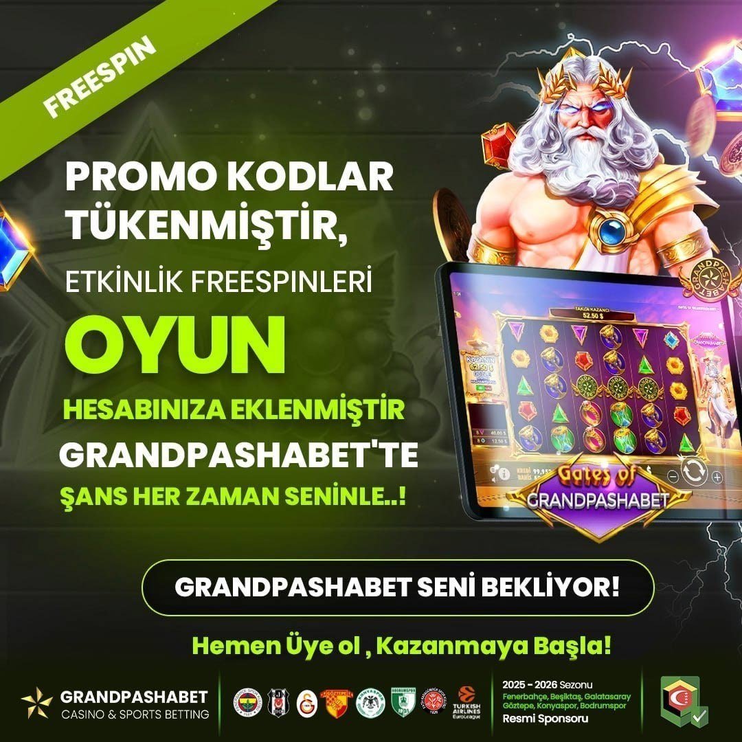 duygun24772's tweet photo. 🚀 #Grandpashabet büyük fırsat sunuyor!

Yeni hesap açanlara 1000₺ Deneme Bonusu veriliyor.

🎰 300 Freespin fırsatı
⚽ Canlı bahis keyfi
💎 Özel promosyonlar
Şimdi Grandpashabet ile kazan!
https://t.co/A6VBEvfTzw

#denemebonusu https://t.co/d45TN8HhTk