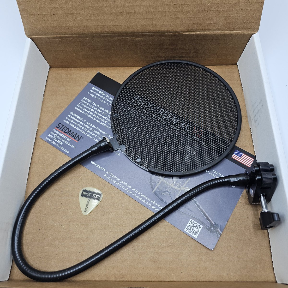 MusicBlvd's tweet photo. Stedman Proscreen XL V2 Pop Filter.
https://t.co/EJf659c6Bu https://t.co/ylK35yIgyD