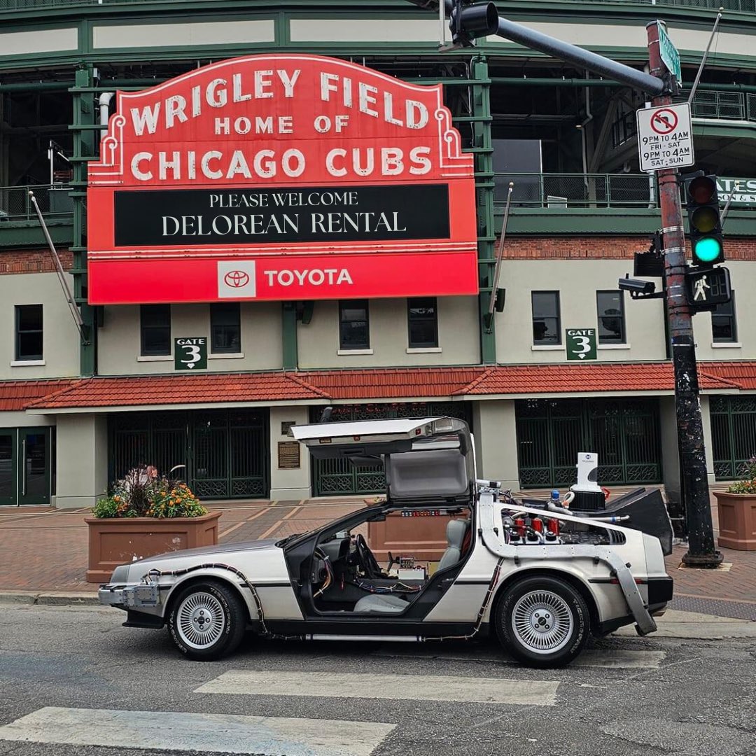 Delorean Rental tweet media