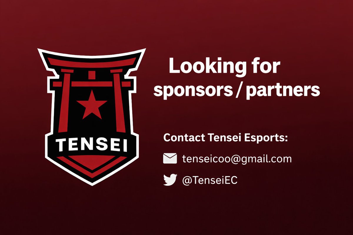 Tensei Esports tweet media