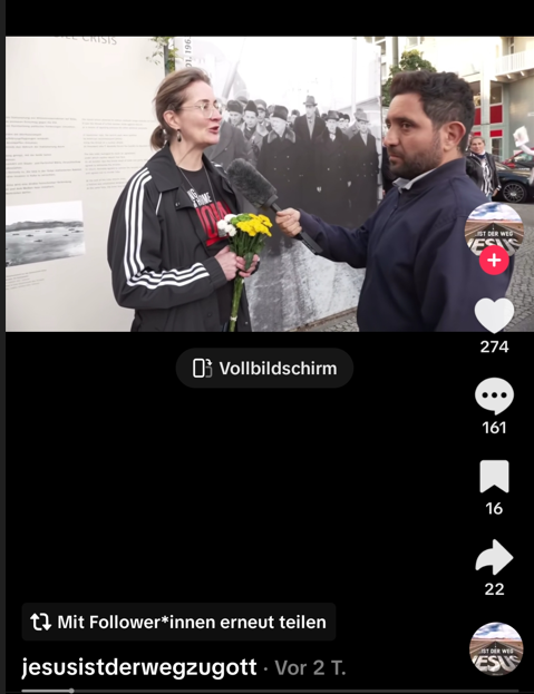 Mausebaer17's tweet image. #Jesus ist der Weg zu #Gott. #DiemitdenBlumen #Karoline #Preisler #FDP