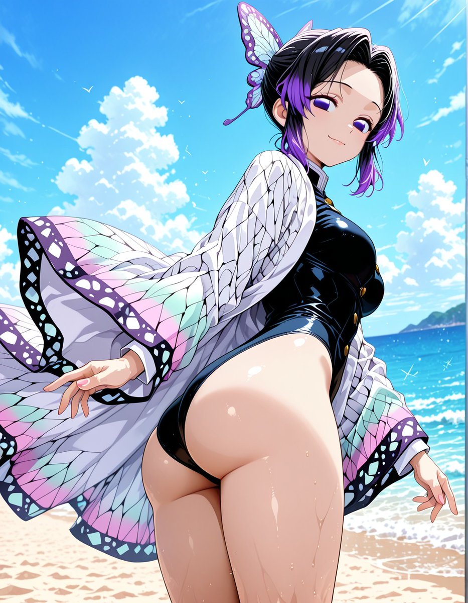 zeronwo7's tweet photo. #ShinobuKocho #胡蝶しのぶ #DemonSlayer #鬼滅の刃 #KimetsuNoYaiba #InsectHashira #蟲柱 #AIArt #AIイラスト
SFW illustration. https://t.co/oDJ6DJfwjf