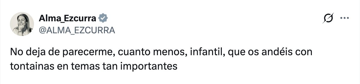 <a href="/DolorsMM/">Dolors Montserrat</a> Vaya, a ver si te va a llamar "infantil" tu compañera de partido.

Enhorabuena Dolors, cuando hacéis caso a VOX acertáis, seguid así. Aunque el texto era muy blandito y tuvimos que mejorarlo. Aquí te recordamos los cambios.
x.com/VOX_Europa_/st…
