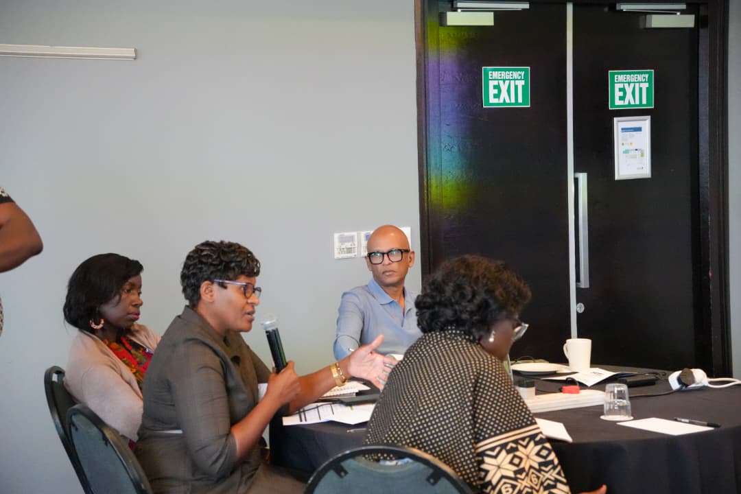 PangaeaZimbabwe's tweet photo. PZ Program Manager, Precious Moyo, at the International Partnership for Microbicides (IPM)Annual Partners Meeting in Johannesburg, SA. Fruitful discussions are ongoing regarding strengthening of the PrEP ring integration alongside other HIV prevention technologies. #PrEPRing https://t.co/h0Iws0DfMj