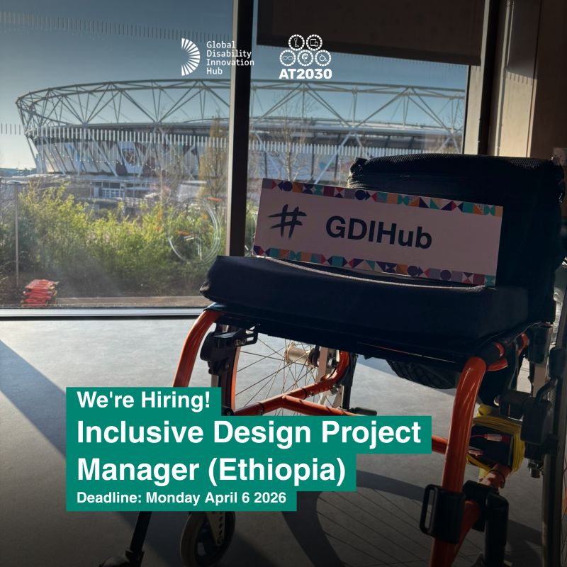 Global Disability Innovation Hub 💜 tweet media