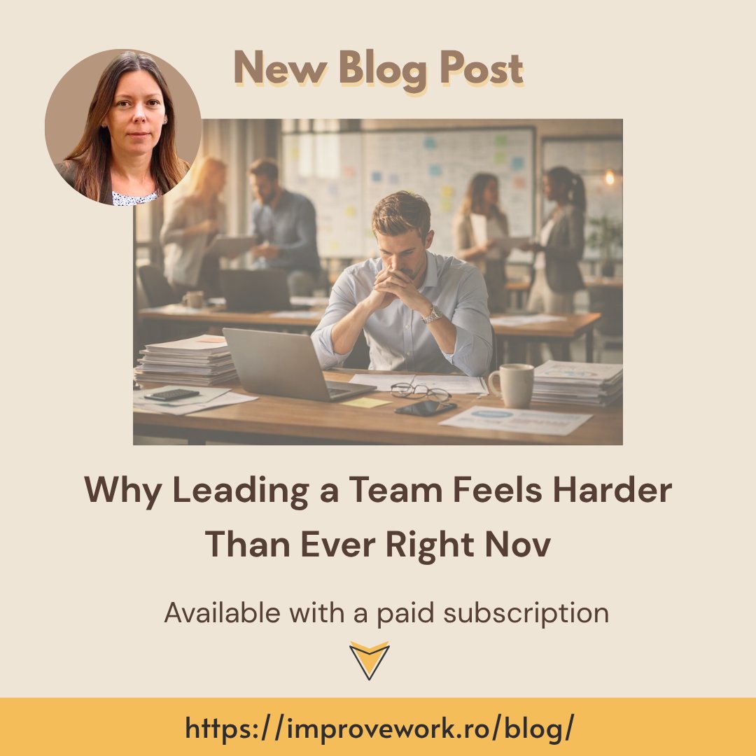 Improve Work, Daniela Tancau tweet media