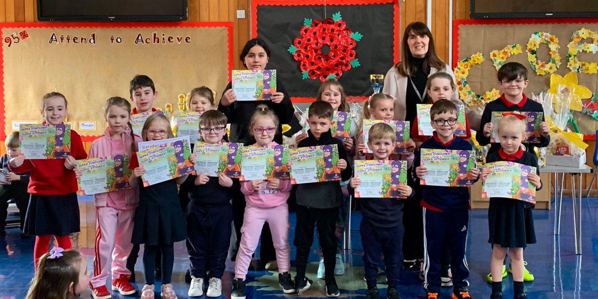 oaklandsprimary's tweet photo. Llongyfarchiadau to our amazing attenders this term. Keep it up! π€©π€©
#AttendtoAchieve #AmbitiousAlys #TEAMOaklands https://t.co/oDUpBkd6LA