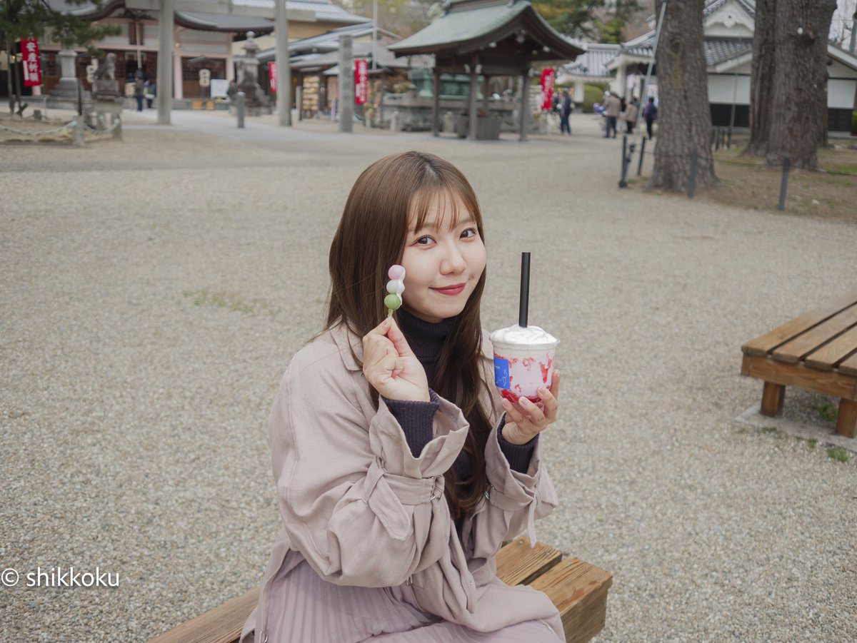 #岡崎公園桜🌸まつり 
#わらび餅ドリンク