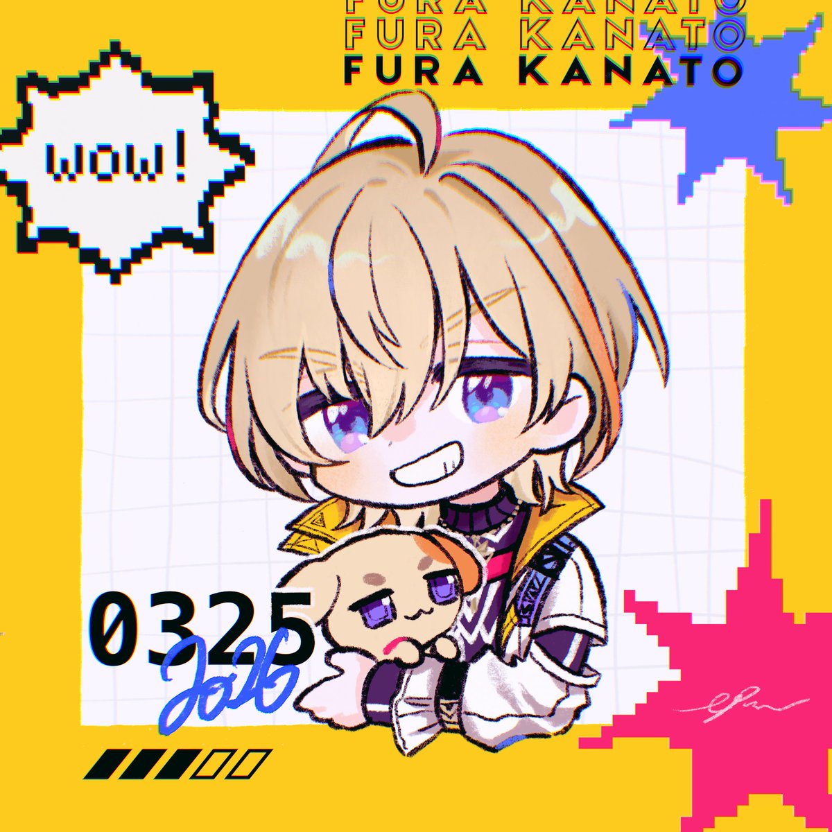 ⋆⸜ 🍷HAPPY BIRTHDAY🎂 ⸝⋆  
　　　　遅刻ｿﾘ！！！！

#KNT誕生祭2026 #ふうらーと