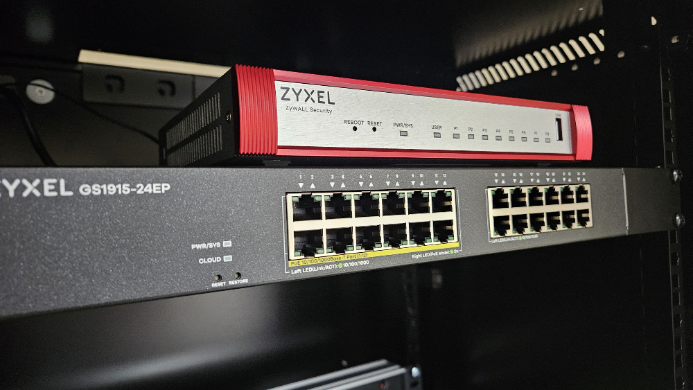 AcmaticNetworks's tweet photo. Vala Evolution faced a connectivity challenge with their move—no network in place! 🚀 We partnered to install a modern setup: Zyxel USG Flex firewall, cloud-managed switch, Wi-Fi 7, &amp; full-fibre broadband. Now, they're ready to scale! #NetworkUpgrade #WiFi7 https://t.co/w526BwIXui