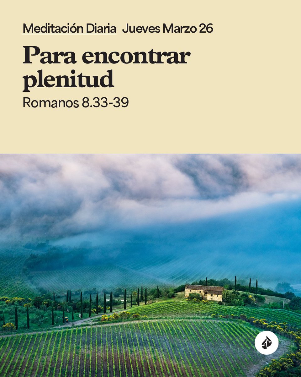 Encontacto's tweet image. Aunque las dificultades sean inevitables, el Espíritu Santo ayuda a los creyentes a resistir, sanar y seguir adelante. #Devocional
encontacto.org/lea/devocional…