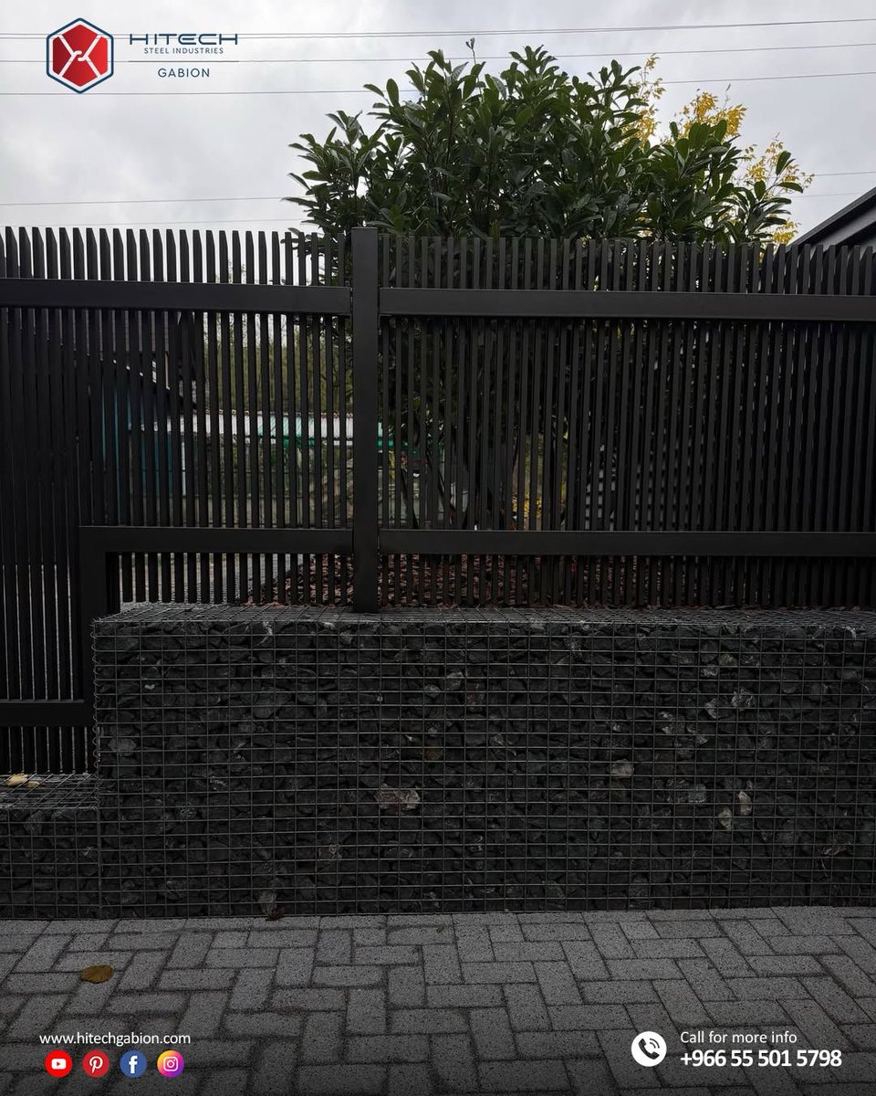 HitechGabionKSA's tweet photo. Planning a retaining wall? Let’s do it right from the start!✨🇸🇦
Hitech Steel Industries delivers durable and engineered gabion retaining wall solutions across Saudi Arabia, built to combine structural strength, modern appeal, and long-term performance. https://t.co/QJTfyM7zMi