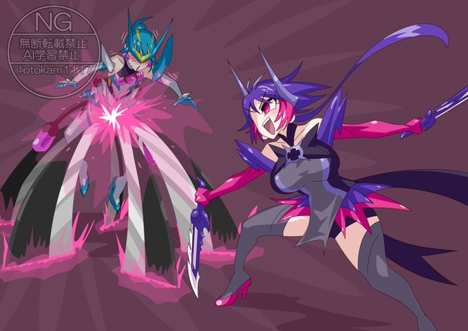 大暴れ #キュアライダー #ライダー少女 